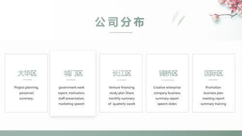 大气中国风乡村振兴扶贫脱贫动态PPT模板