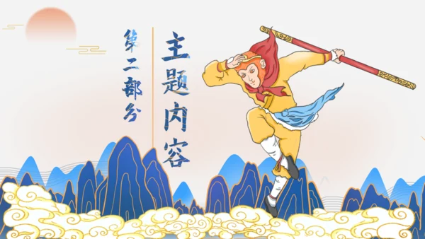 西游记唐僧取经路通用PPT课件