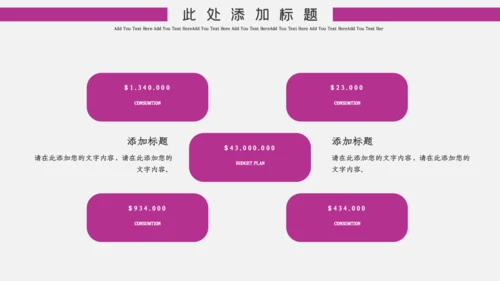 深粉色简约风中国国际进口博览会通用PPT模板