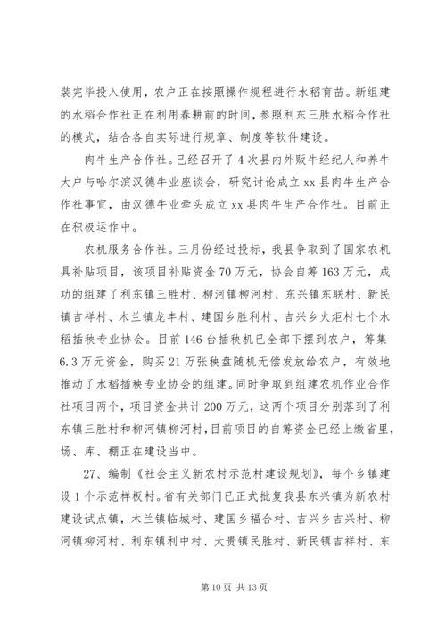 县政府重点工作进展情况汇报.docx