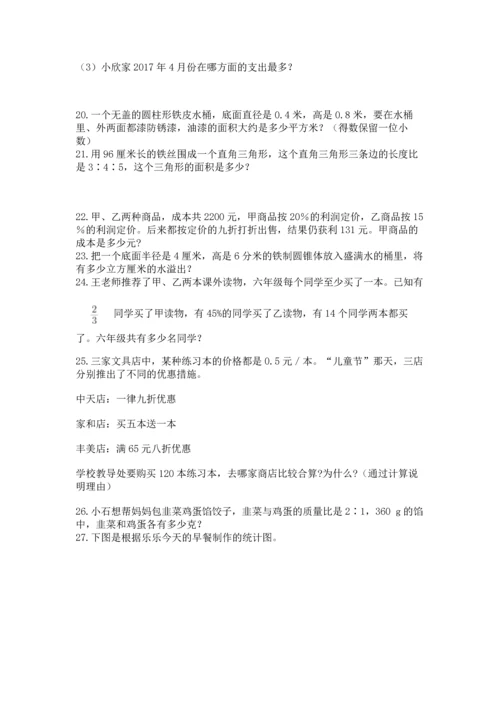 小升初数学应用题50道有答案解析.docx