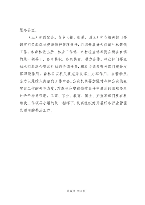 阔叶林禁伐工作方案.docx