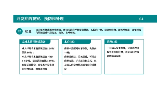 麻醉医师科普医疗手术医学知识培训ppt模板