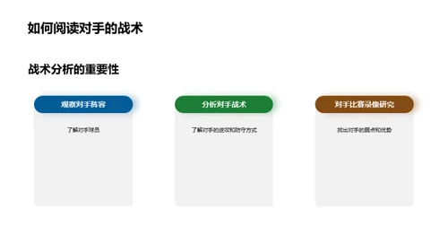 足球比赛中的战术策略