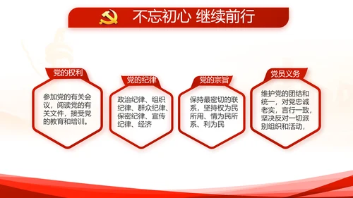 红色大气公安警察派出所动态PPT