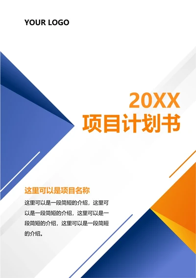 项目计划书