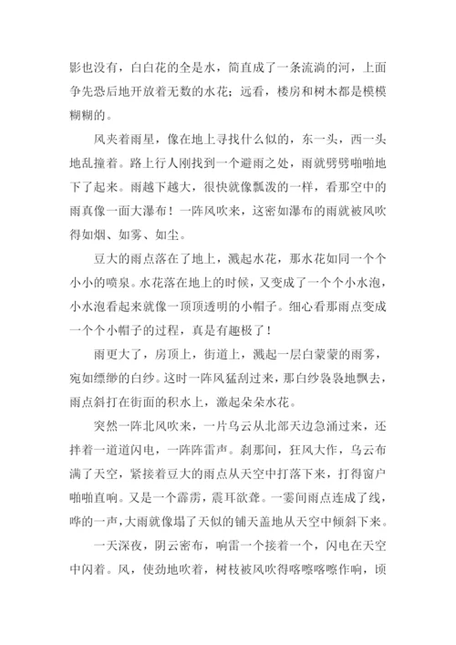 描写雨的作文600字-1.docx