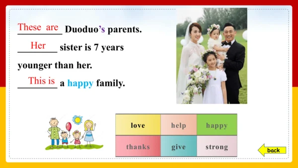 Module 2 My family Unit 3 Language in use 课件+内嵌视频（