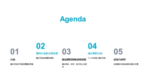 塑料污染与环保行动