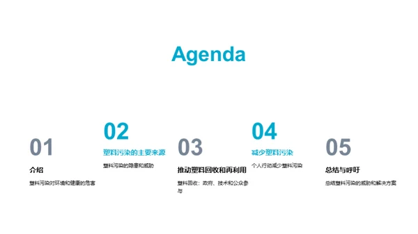 塑料污染与环保行动