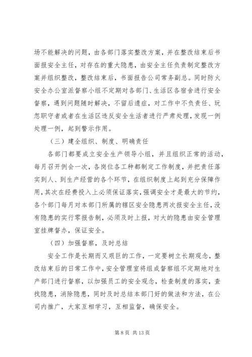 酒类企业安全隐患整改方案.docx