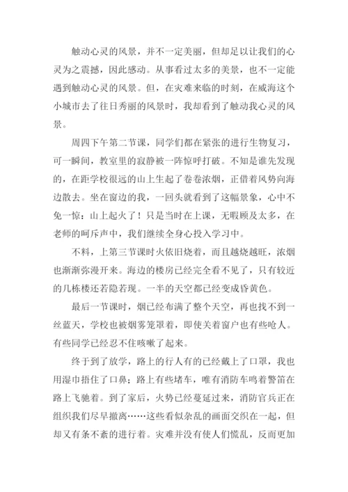 借景抒情的作文700字.docx