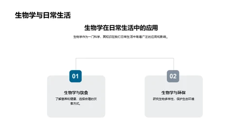 生命奥秘的生物学探索