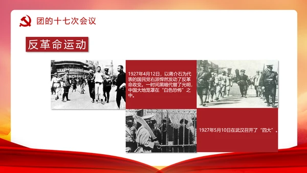 共青团历史党课PPT课件模板