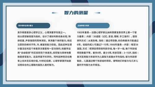 心理学能力教学PPT模板