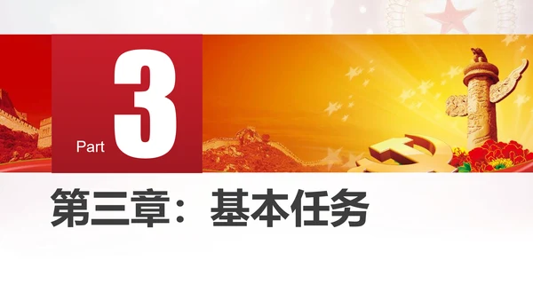 党政党支部工作条例教学PPT模板