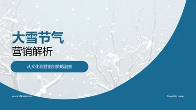 大雪节气营销解析