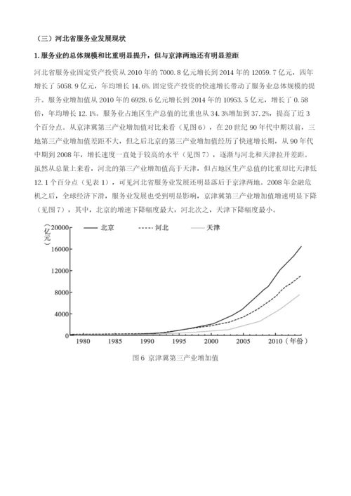 京津冀协同发展机遇下河北省产业转型升级研究.docx