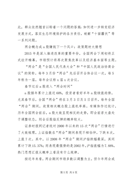 全国两会热点提案,某年两会提案十大看点.docx