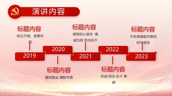社区民主生活会学习主题动态PPT
