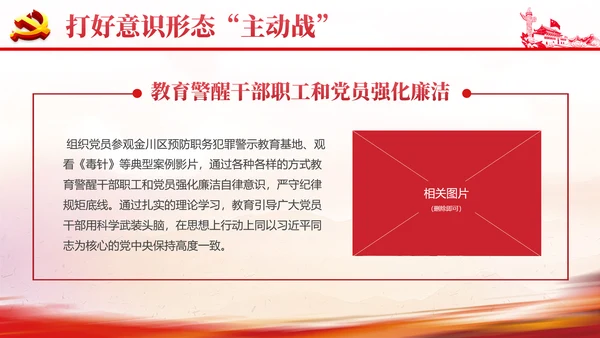 社区意识形态报告PPT党课课件