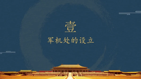 历史清朝君主统治通用PPT模板