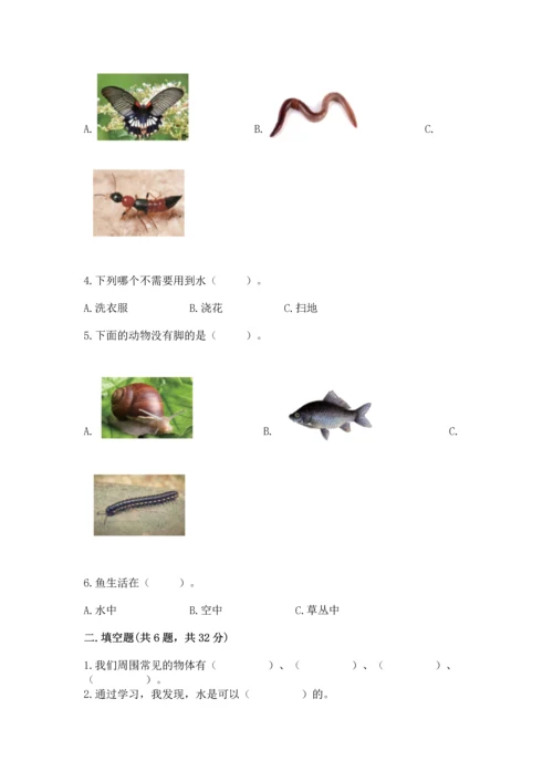 教科版一年级下册科学期末测试卷附完整答案【全国通用】.docx