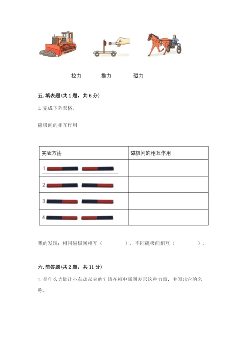 教科版二年级下册科学知识点期末测试卷精品【典优】.docx
