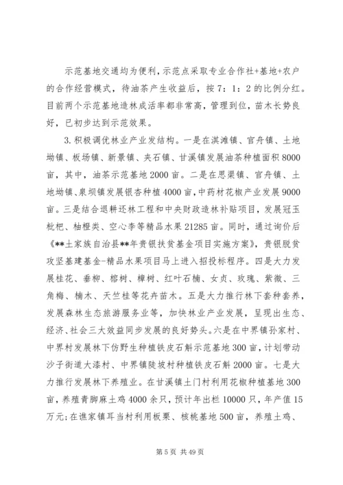 林业局上半年总结及下半年计划六篇.docx