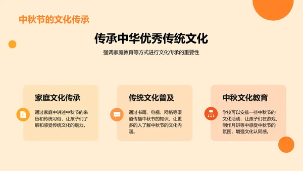 红色喜庆节日中秋节文化交流活动PPT模板