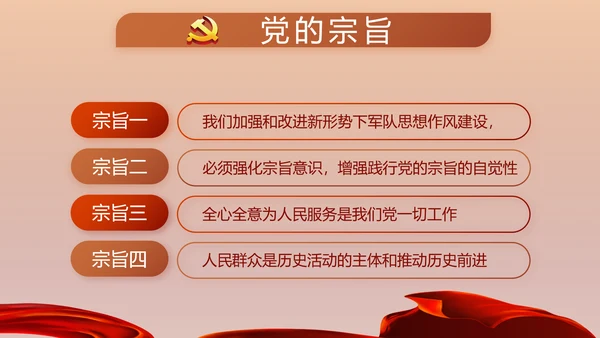 党建党支部党员主题党日微党课PPT