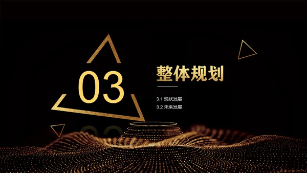 黑金奢华创业计划书通用PPT模板