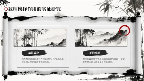 黑色水墨风教师培训会PPT模板