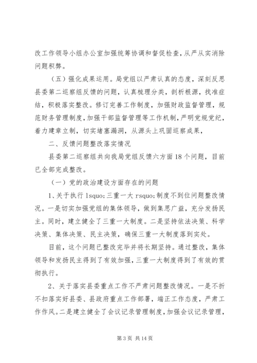 巡察反馈意见整改情况报告.docx