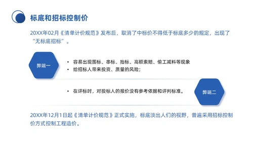 蓝色微粒体商务简约工程招投标与合同管理培训课件PPT招标