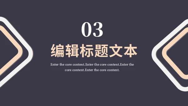 暗金轻奢商业计划书通用PPT模板