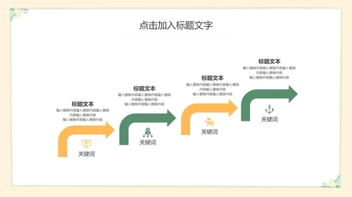 黄色小清新教育教学PPT模板