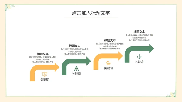 黄色小清新教育教学PPT模板