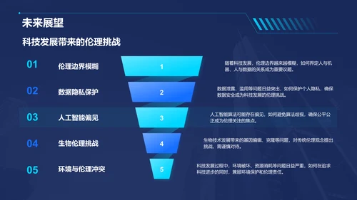 蓝色科技风汇报总结PPT模板