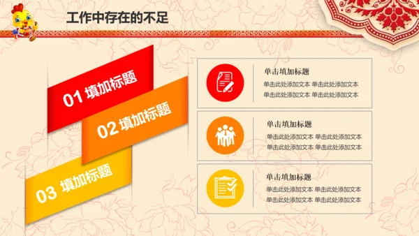 2017鸡年警察公安局新年春节总结PPT
