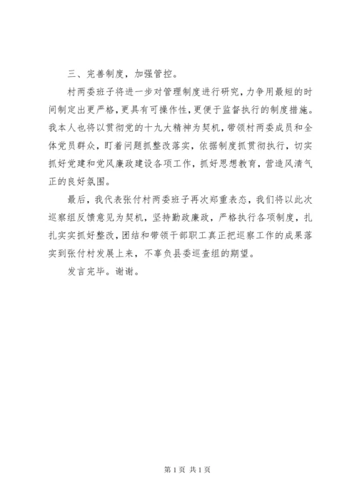 村党支部巡查反馈表态发言_1.docx