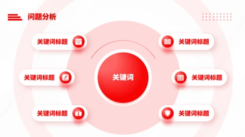 红色商务风年终工作总结汇报通用PPT模板