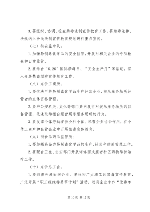 乡镇禁毒教育宣传工作方案.docx