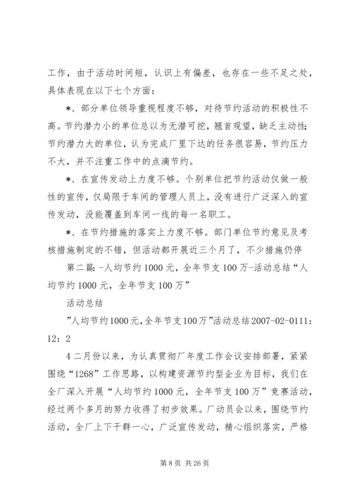 人均节约1000元,全年节支100万活动总结_1.docx