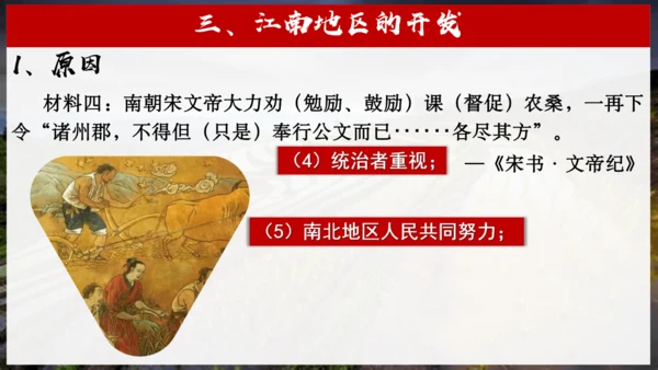 第18课 东晋南朝时期江南地区的开发  课件