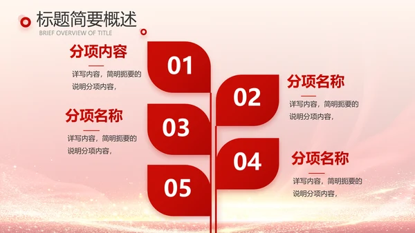 红色喜庆公司10周年庆ppt模板活动策划方案