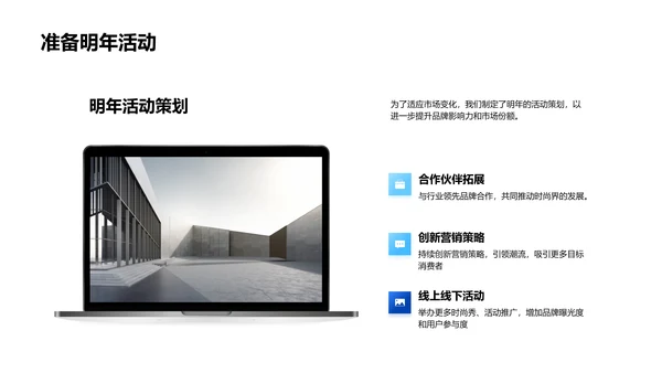 时尚品牌营销策略PPT模板