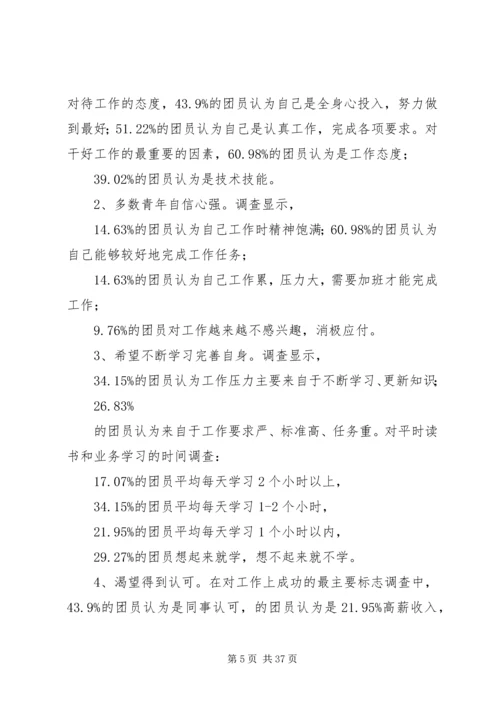 第一篇：青年思想状况调研报告.docx