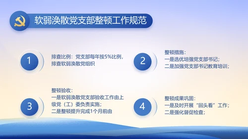 大气党风廉政建设工作总结动态PPT