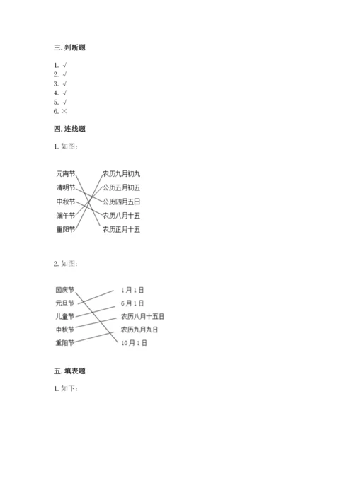 新部编版小学二年级上册道德与法治期末测试卷附参考答案（巩固）.docx